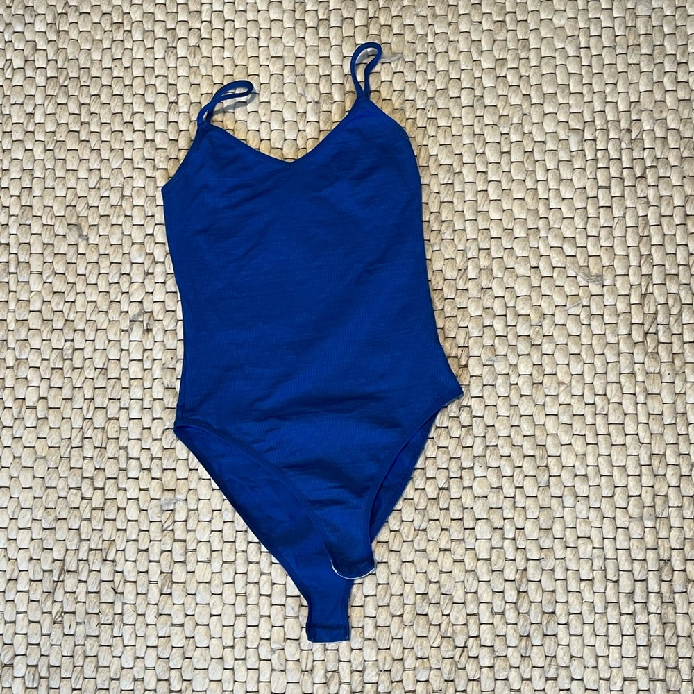Blue TopShop Bodysuit